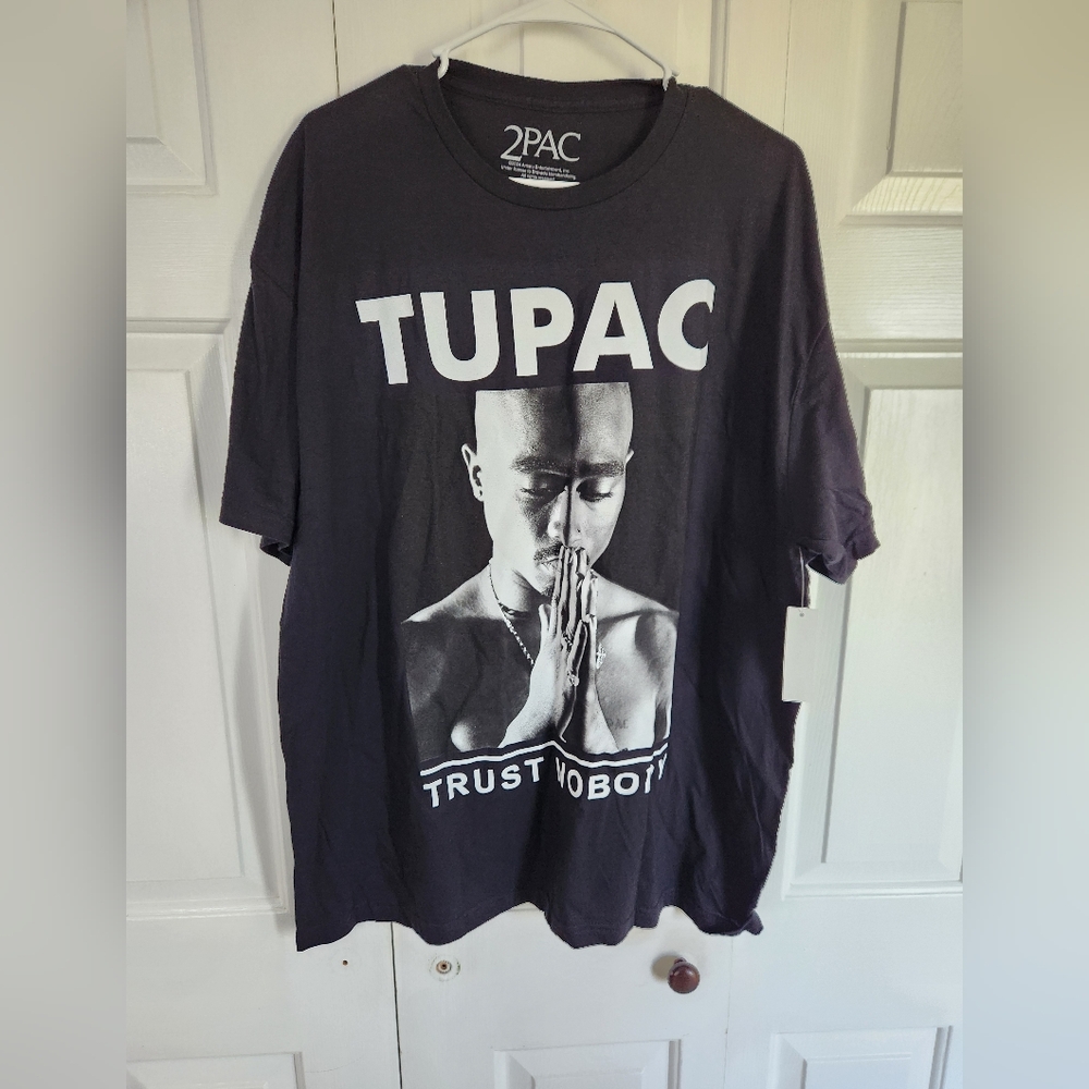 Poetic Justice Tupac Trust Nobody T-shirt Size 2XL XXL